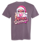 Merry & Unbothered - Comfort Colors - Heavyweight Unisex Tee - Pinks, Purples