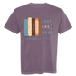 Just One More Chapter - Comfort Colors - Heavyweight Unisex Tee - Pinks, Purples