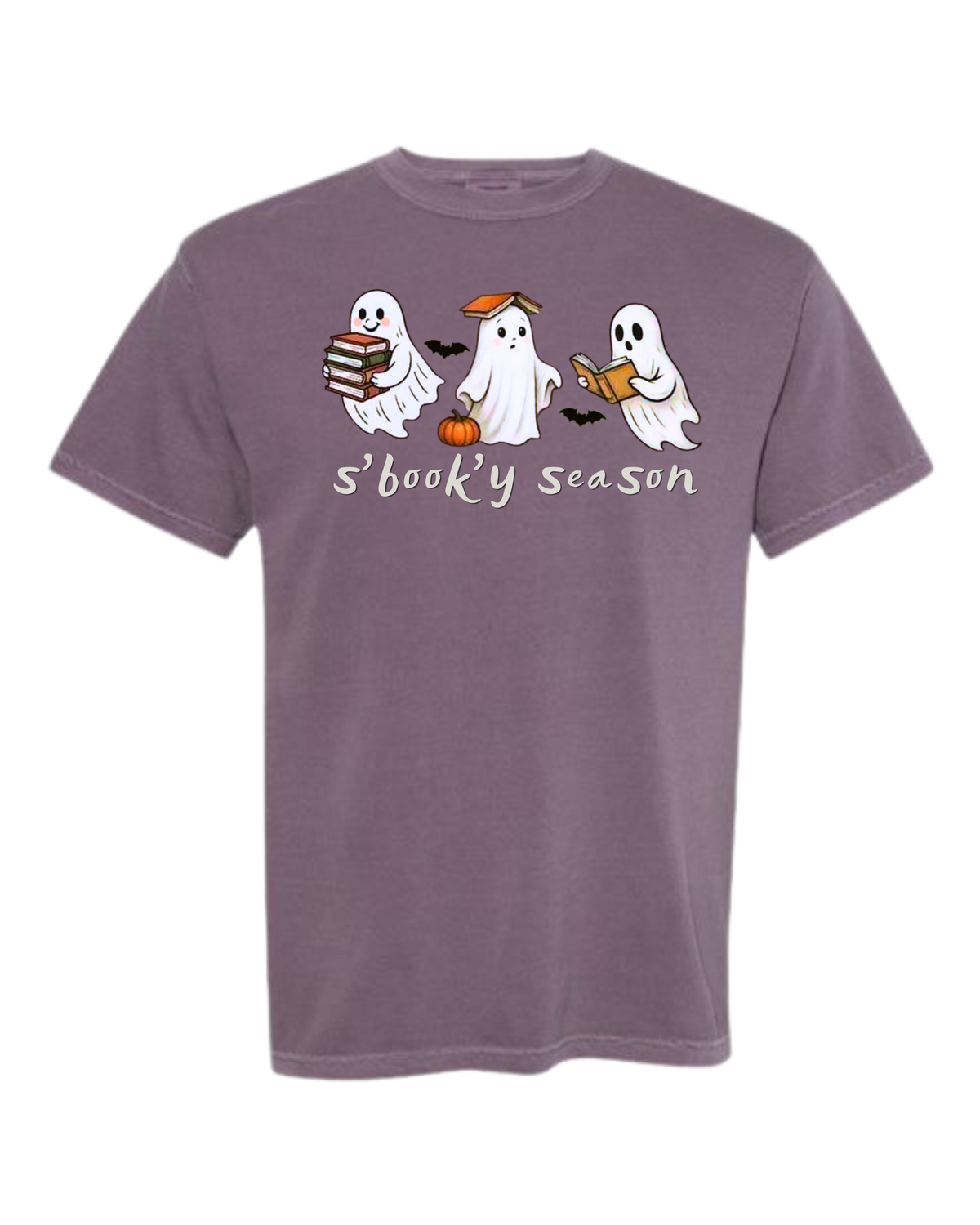S'book'y season - Comfort Colors - Heavyweight Unisex Tee - Pinks, Purples
