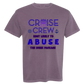 Cruise Crew Most Likely to Abuse the Drink Package - Comfort Colors - Heavyweight Unisex Tee - Pinks & Purples