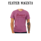 stronger than day two cramps - unisex tee - pinks, purples, neutrals