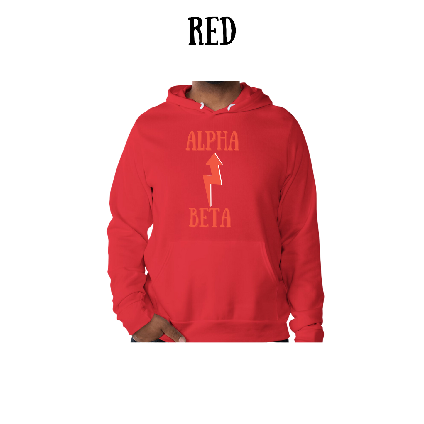 Beta to Alpha - Sponge Fleece Hoodie - Assorted Colors