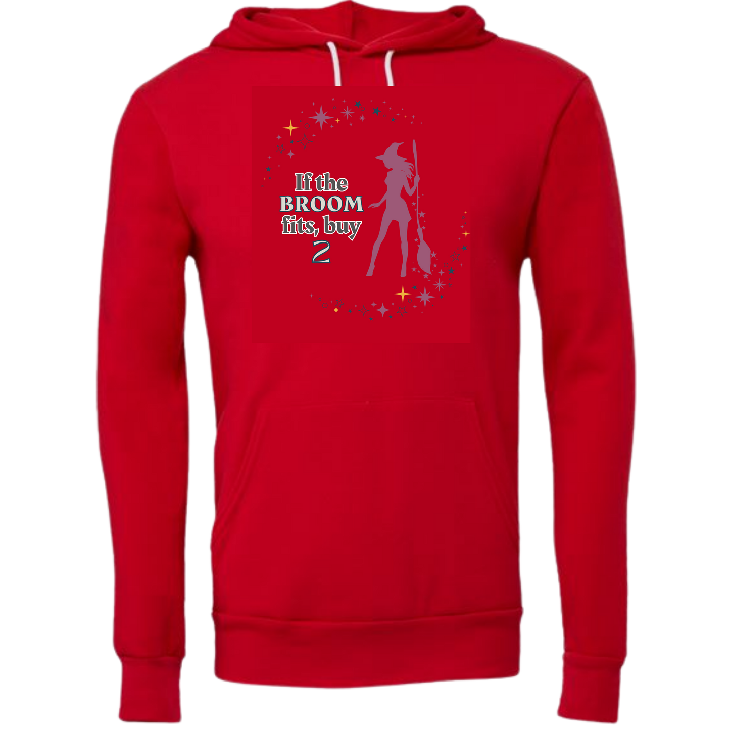 HP - If The Broom Fits - Sponge Fleece Hoodie - Assorted Colors