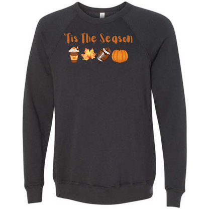 HP - 'Tis The Season - Fall - Sponge Fleece Raglan Sweatshirt - Greens, Neutrals
