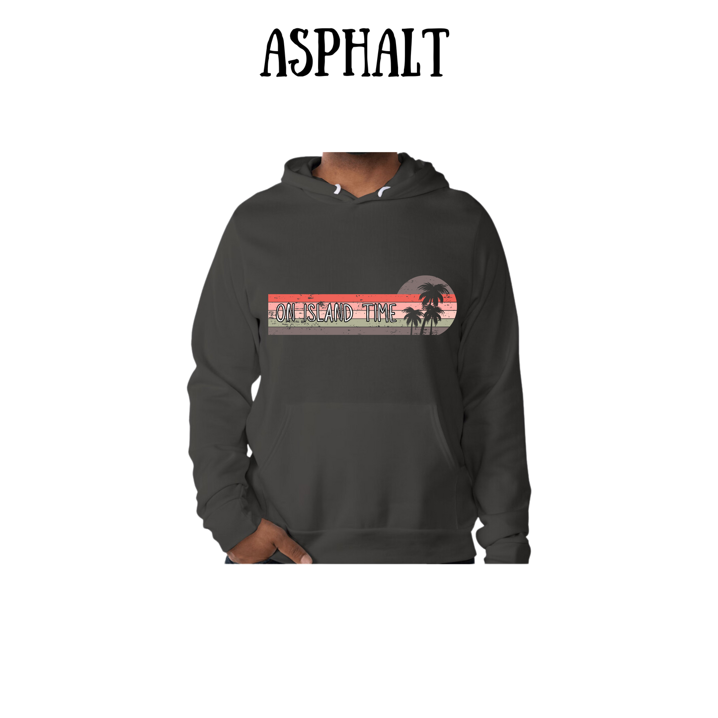 VP - On Island Time - Sponge Fleece Hoodie - Greens, Neutrals