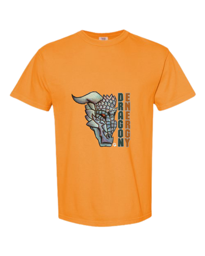 Dragon Energy - Comfort Colors - Heavyweight Unisex Tee - Yellows, Oranges, Reds