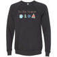 HP - 'Tis The Season - Winter - Sponge Fleece Raglan Sweatshirt - Greens, Neutrals