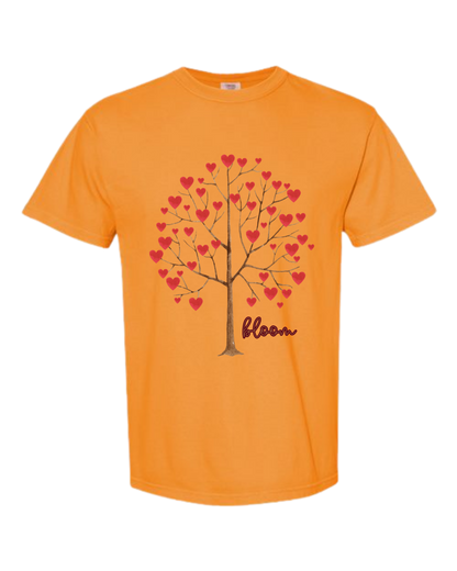 Bloom - Comfort Colors - Heavyweight Unisex Tee - Yellows, Oranges, Reds