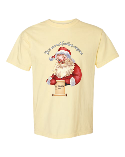 You Are Not Fooling Anyone - Comfort Colors - Heavyweight Unisex Tee - Yellows, Oranges