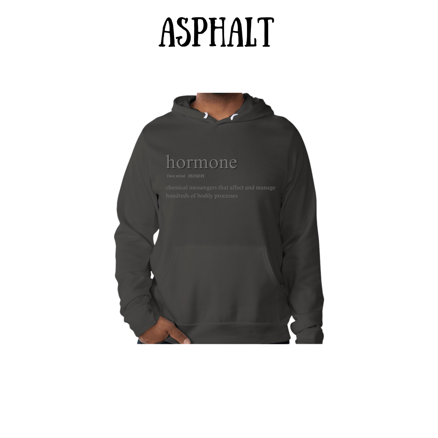 Hormone - Sponge Fleece Hoodie - Greens, Neutrals