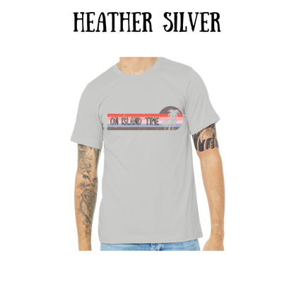 VP - On Island Time - Unisex Tee - Pinks, Purples, Neutrals