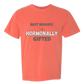 Not Moody. (just) Hormonally Gifted - Comfort Colors - Heavyweight Unisex Tee - Yellows, Oranges, Reds