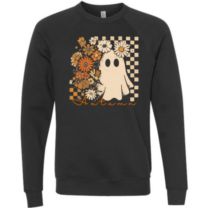 HP - Autumn Ghost - Sponge Fleece Raglan Sweatshirt - Greens, Neutrals