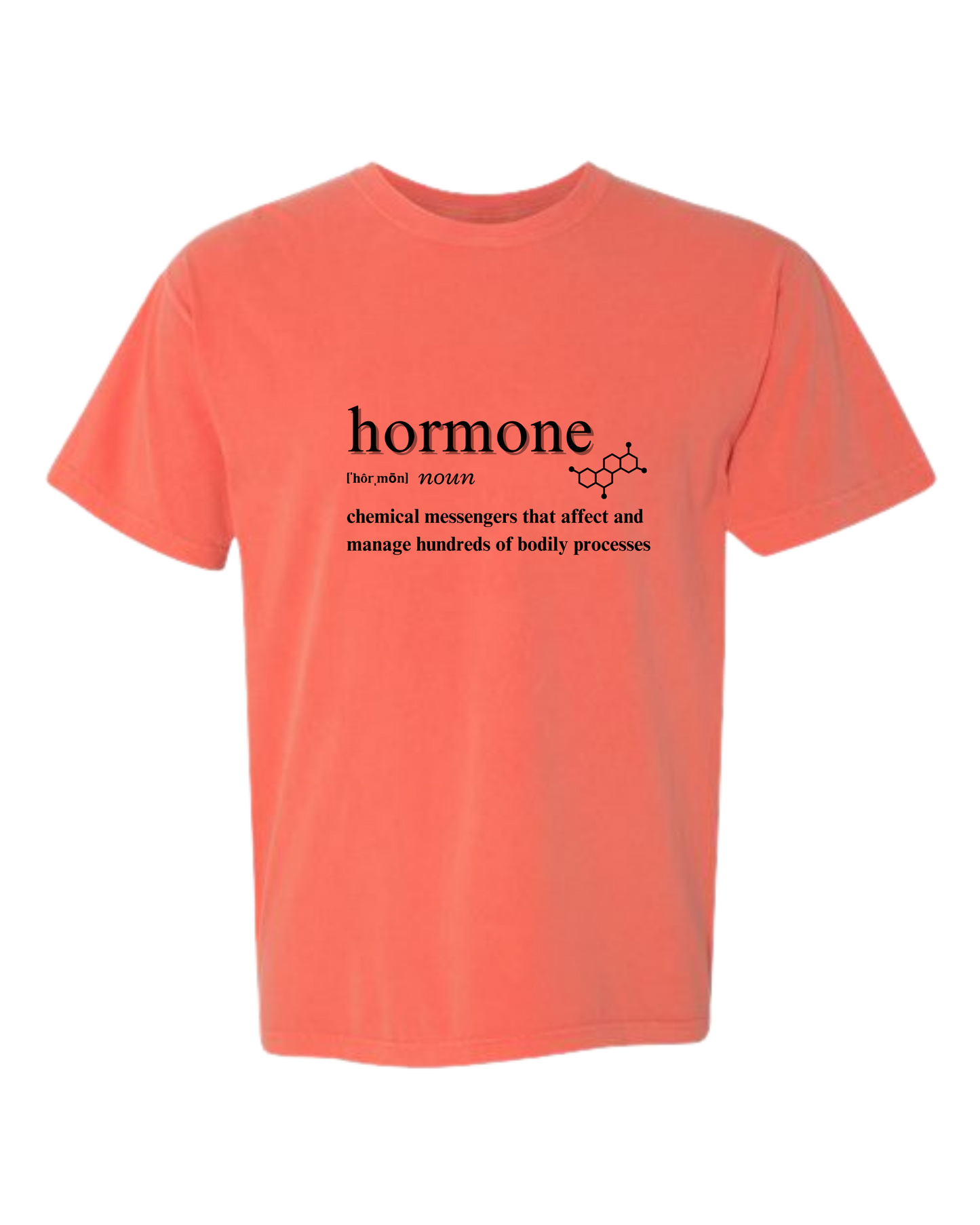 Hormone - Comfort Colors - Heavyweight Unisex Tee - Yellows, Oranges, Reds