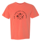 On Cruise Control - Comfort Colors - Heavyweight Unisex Tee - Yellows, Oranges, Reds