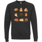 HP - Hello Autumn - Sponge Fleece Raglan Sweatshirt - Greens, Neutrals