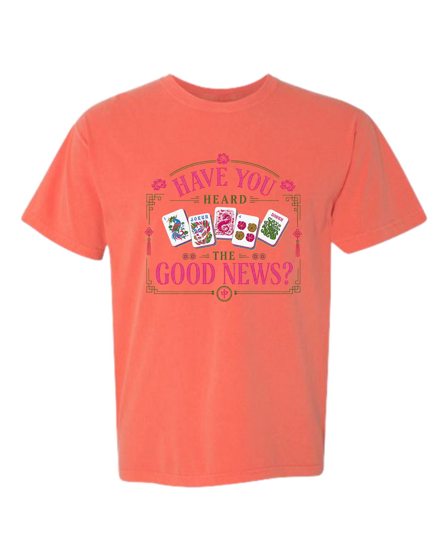Have You Heard the Good News? - Comfort Colors - Heavyweight Unisex Tee - Yellows, Oranges, Reds