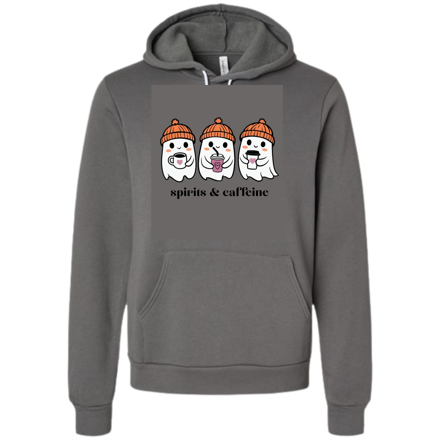 HP - Spirits & Caffeine - Sponge Fleece Hoodie - Greens, Neutrals