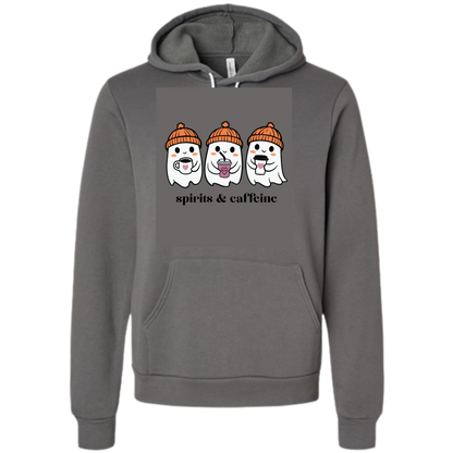 HP - Spirits & Caffeine - Sponge Fleece Hoodie - Greens, Neutrals