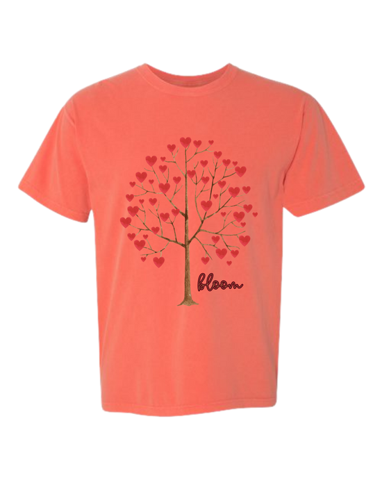 Bloom - Comfort Colors - Heavyweight Unisex Tee - Yellows, Oranges, Reds