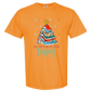 All Booked For Christmas - Comfort Colors - Heavyweight Unisex Tee - Yellows, Oranges