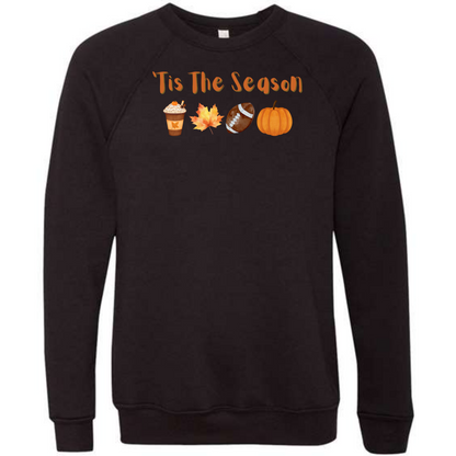 HP - 'Tis The Season - Fall - Sponge Fleece Raglan Sweatshirt - Greens, Neutrals