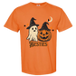Halloween Besties - Comfort Colors - Heavyweight Unisex Tee - Yellows, Oranges, Reds