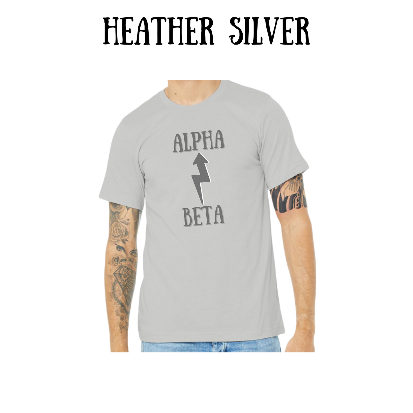 Beta to Alpha - Unisex Tee - Pinks, Purples, Neutrals