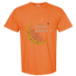 Not A Hot Mess Just A Hot Flash - Comfort Colors - Heavyweight Unisex Tee - Yellows, Oranges, Reds