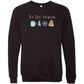 HP - 'Tis The Season - Winter - Sponge Fleece Raglan Sweatshirt - Greens, Neutrals