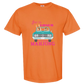 Get in Loser We're Playing Mahjong - Comfort Colors - Heavyweight Unisex Tee - Yellows, Oranges, Reds