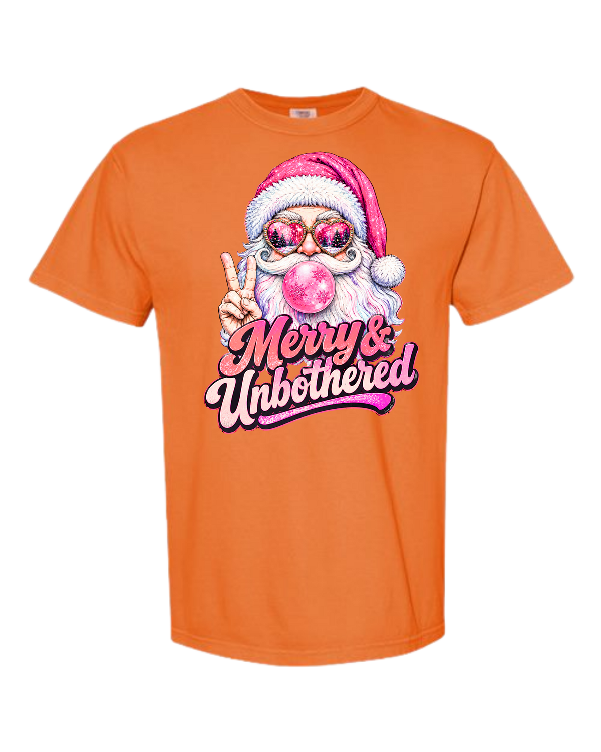 Merry & Unbothered - Comfort Colors - Heavyweight Unisex Tee - Yellows, Oranges, Reds