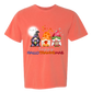 Happy HalloThanksMas Gnomes - Comfort Colors - Heavyweight Unisex Tee - Yellows, Oranges