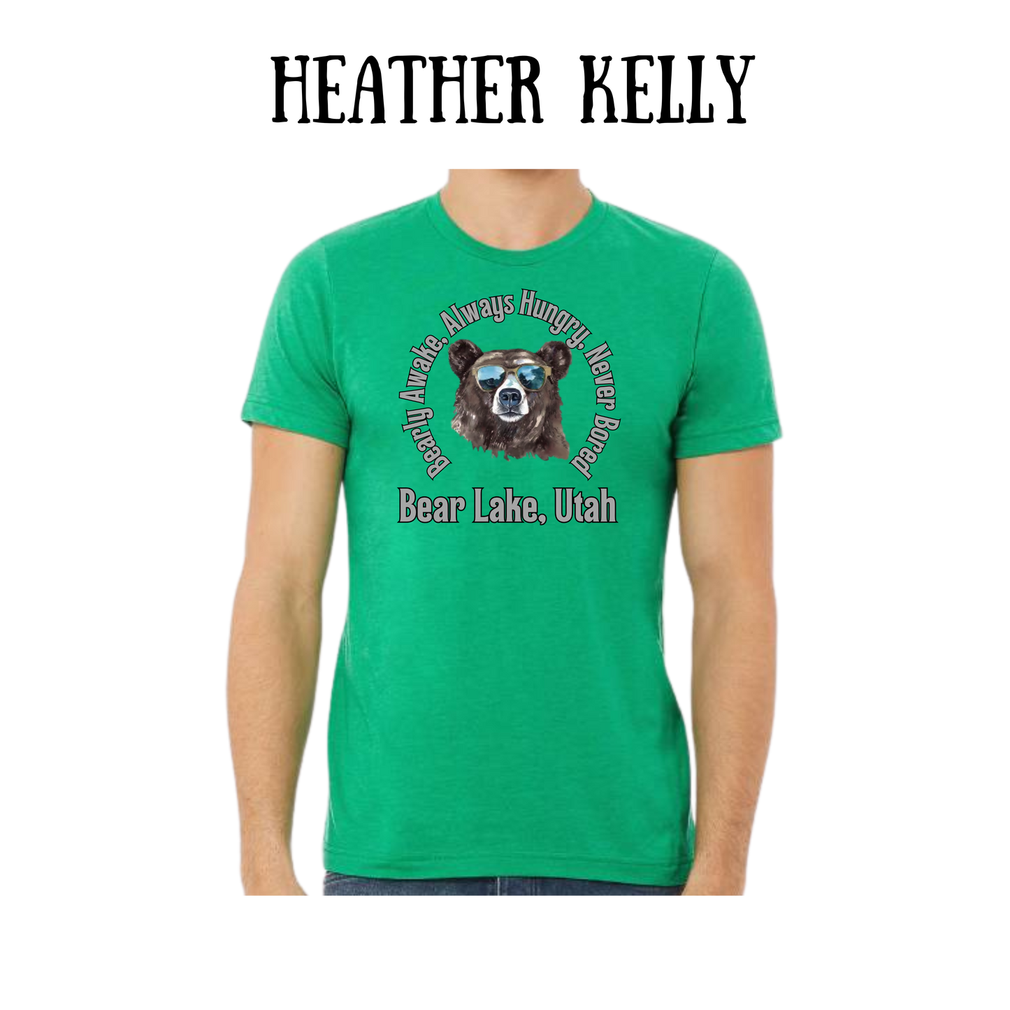 CP - Bear Lake Utah - Unisex Tee - Greens