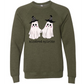 Kindred Spirits - Sponge Fleece Raglan Sweatshirt - Greens, Neutrals