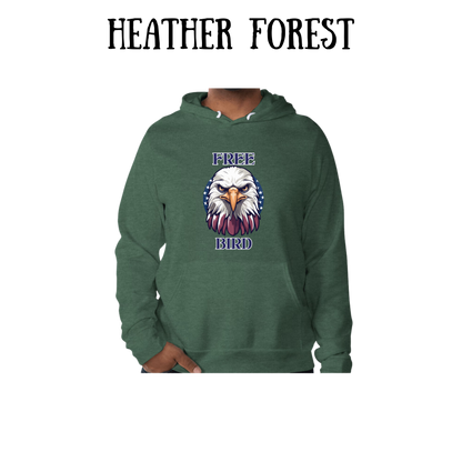 PP - Free Bird - Sponge Fleece Hoodie - Greens, Neutrals