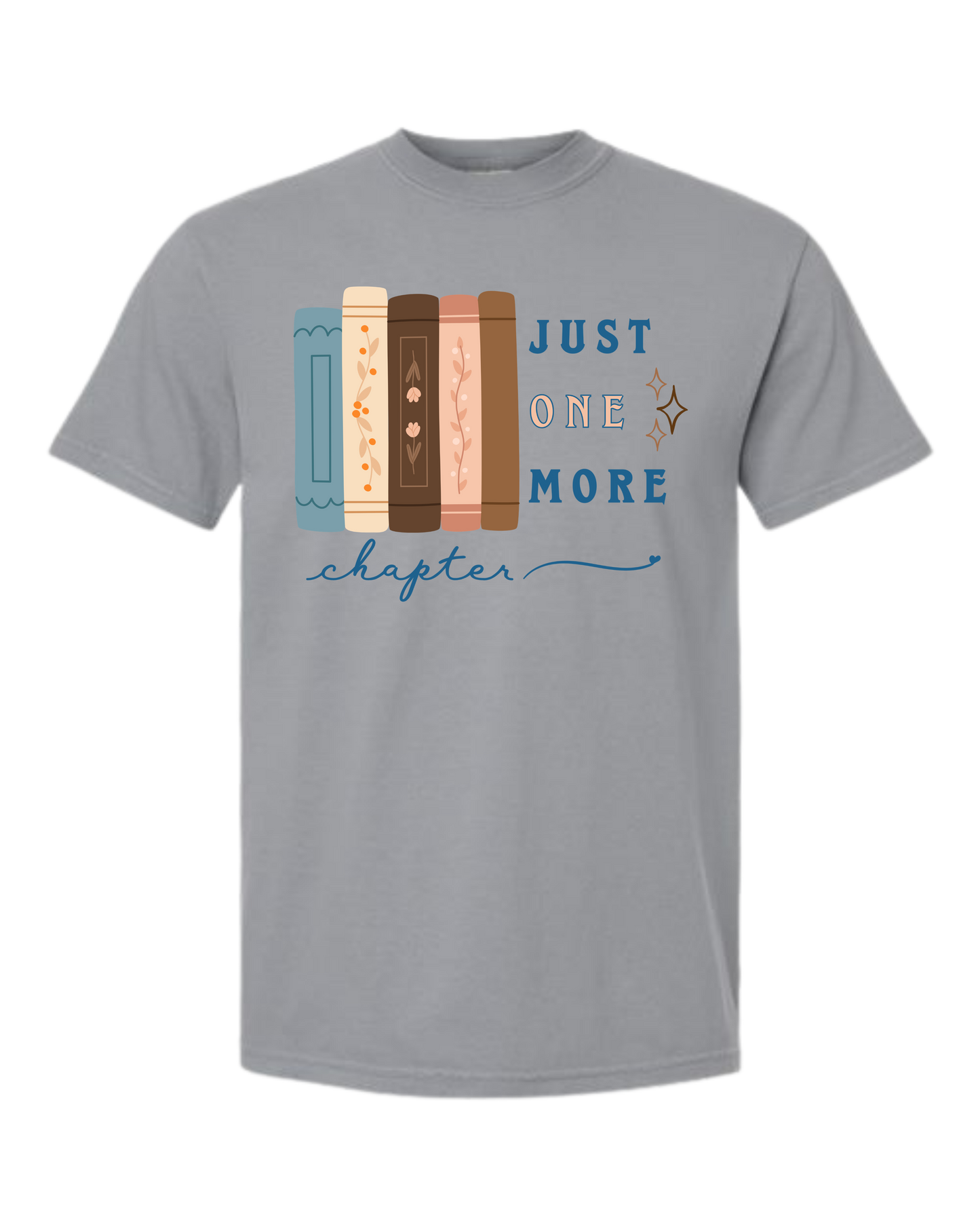 Just One More Chapter - Comfort Colors - Heavyweight Unisex Tee - Neutrals