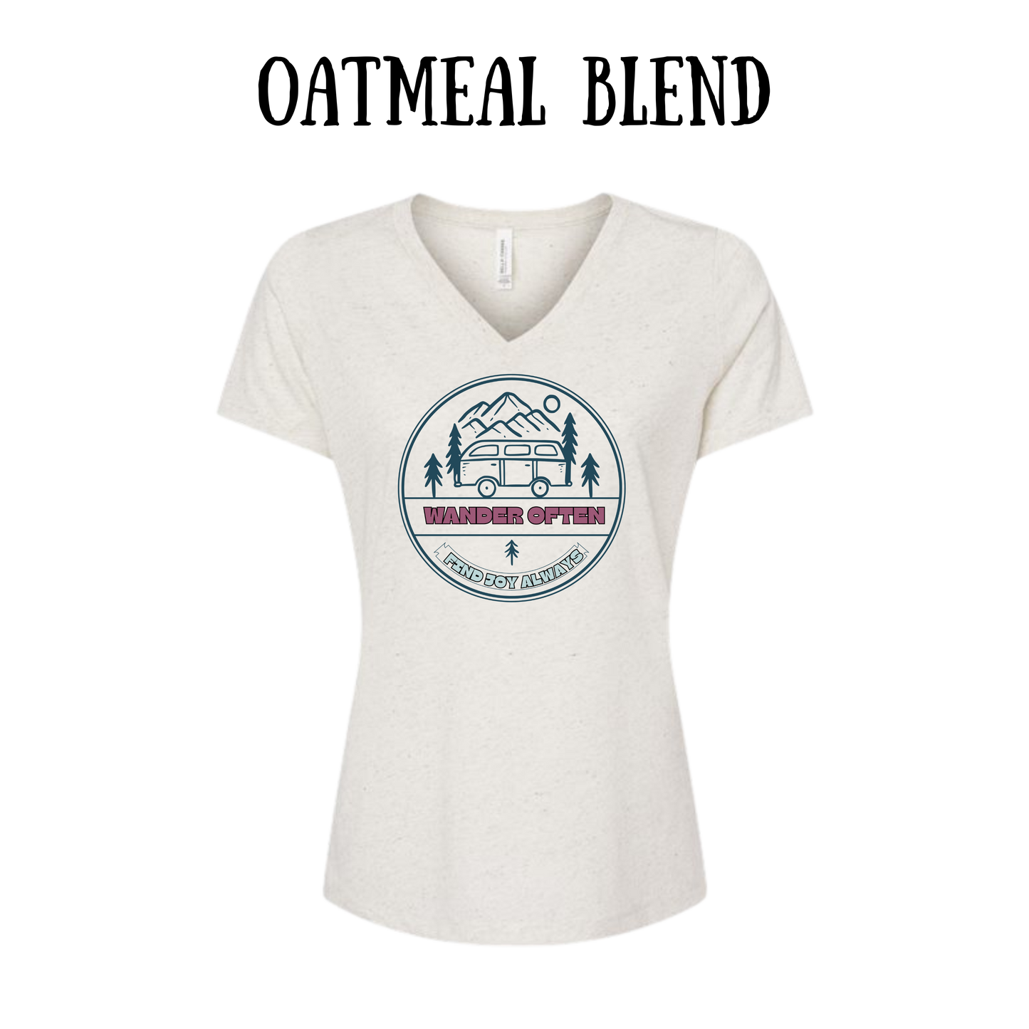 CP - Wander Often - Women's V-Neck - Assorted Color