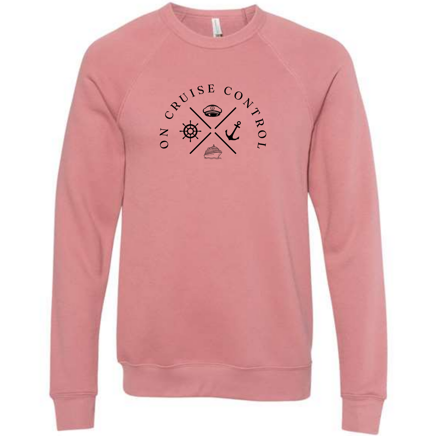 On Cruise Control - Sponge Fleece Raglan Sweatshirt - Assorted Colors