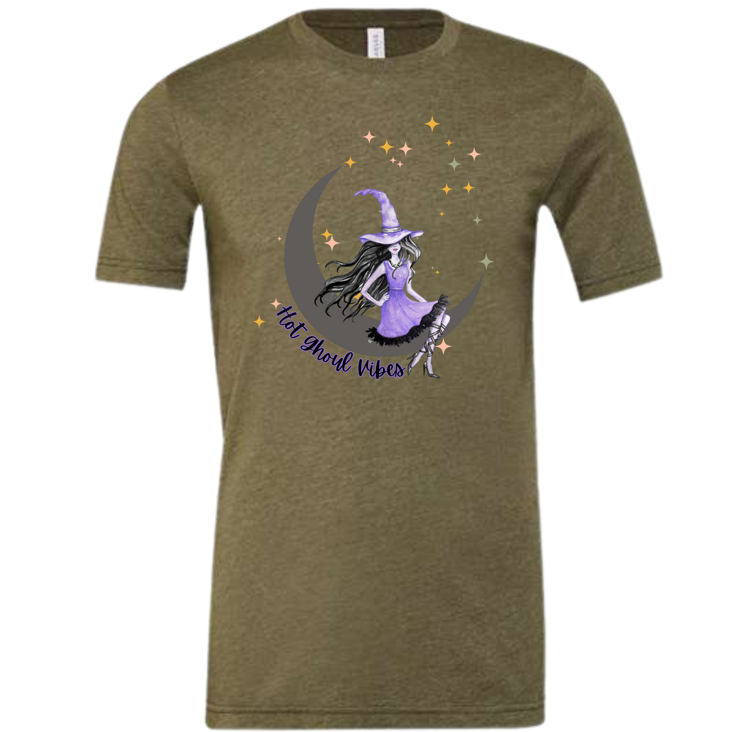 HP - Hot Ghoul Vibes - Unisex Tee - Browns and Greens