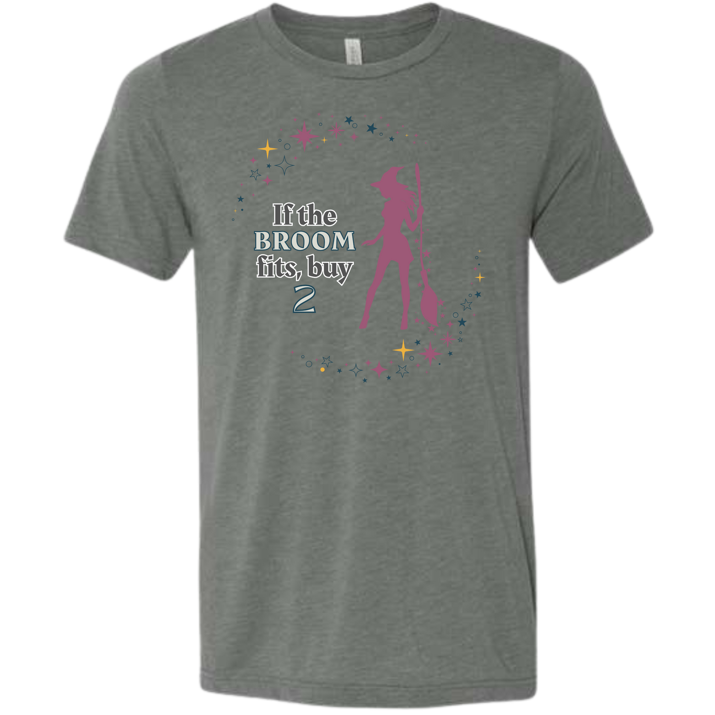 HP - If The Broom Fits - Unisex Tee - Neutrals
