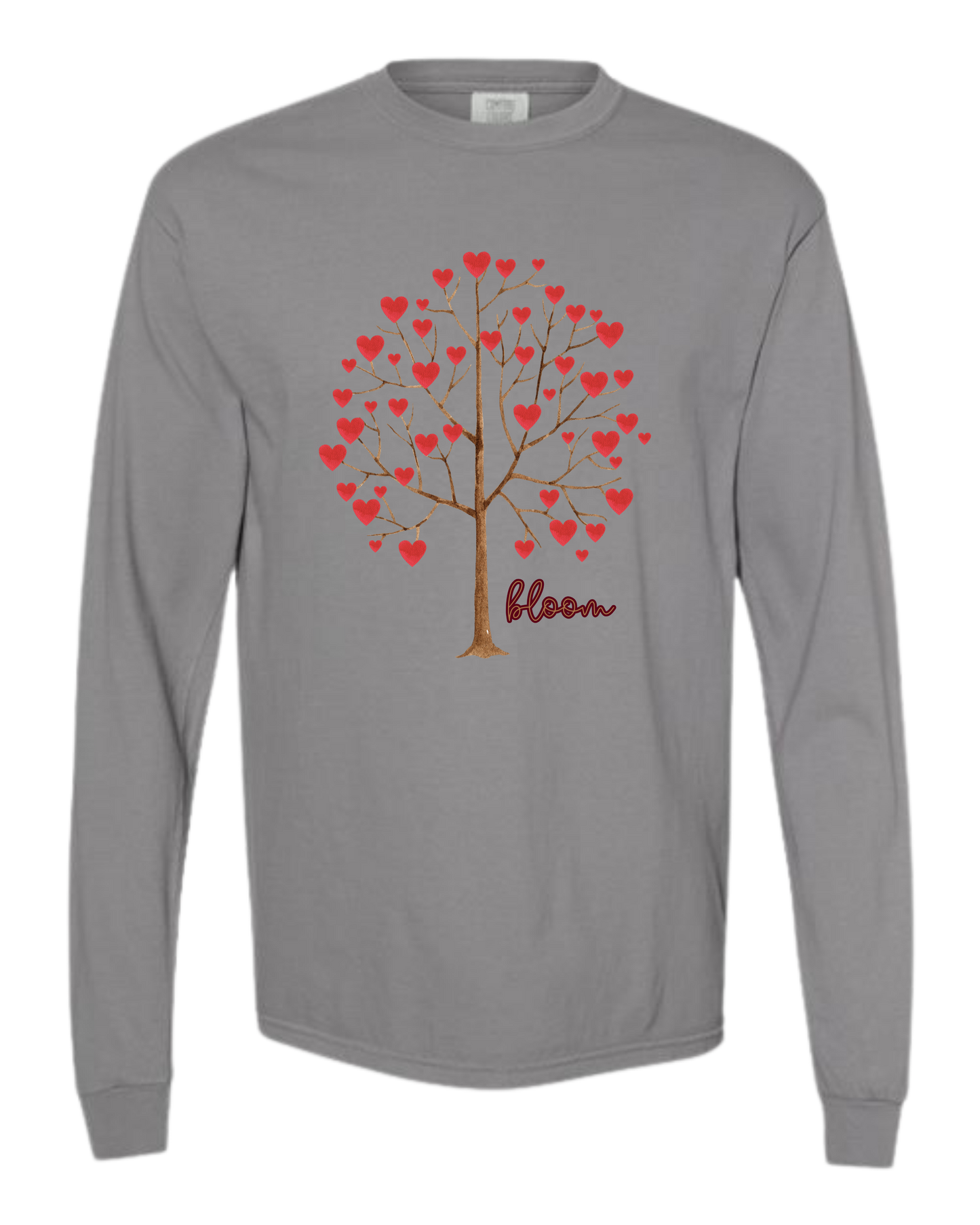 Bloom - Comfort Colors - Heavyweight Long Sleeve Tee - Neutral Colors