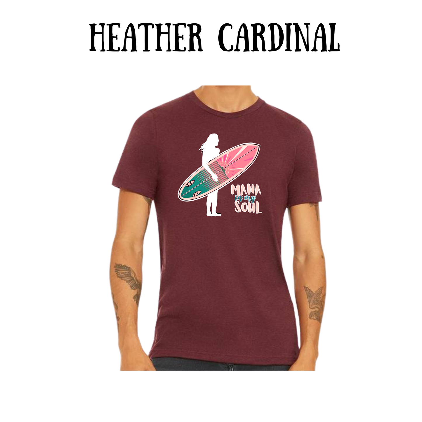 VP - Mana in My Soul - Unisex Tee - Yellows, Oranges, Reds