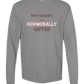 Not Moody. (just) Hormonally Gifted - Comfort Colors - Heavyweight Long Sleeve Tee - Neutral Colors