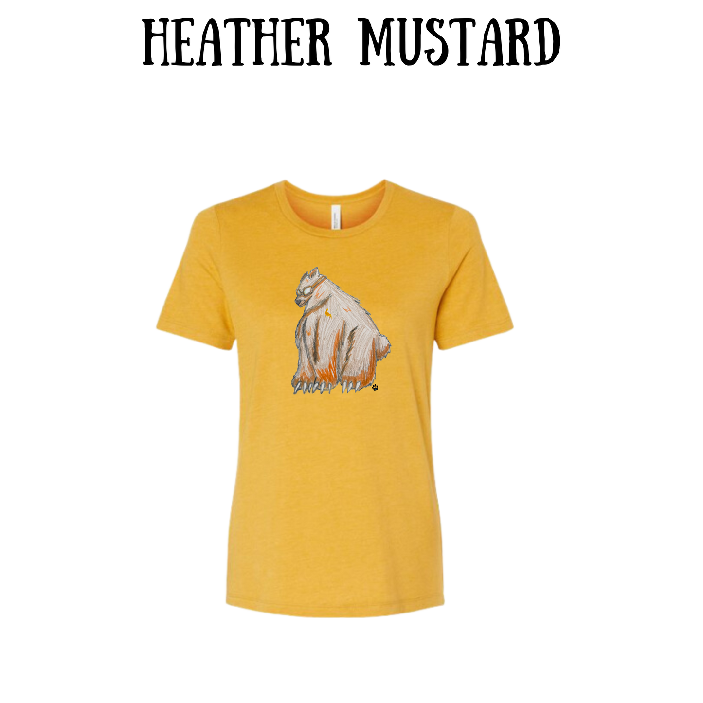 AC - Muscle Bear - Women's Relaxed Fit Tee - Assorted Colors