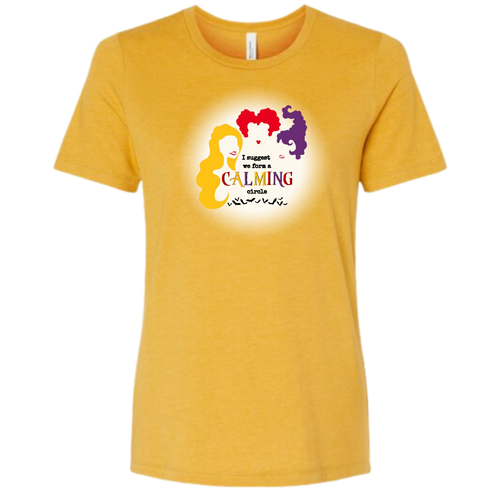 Calming Circle - Women's Relaxed Fit Tee - Assorted Colors