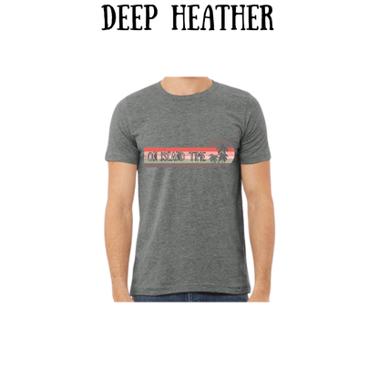 VP - On Island Time - Unisex Tee - Pinks, Purples, Neutrals