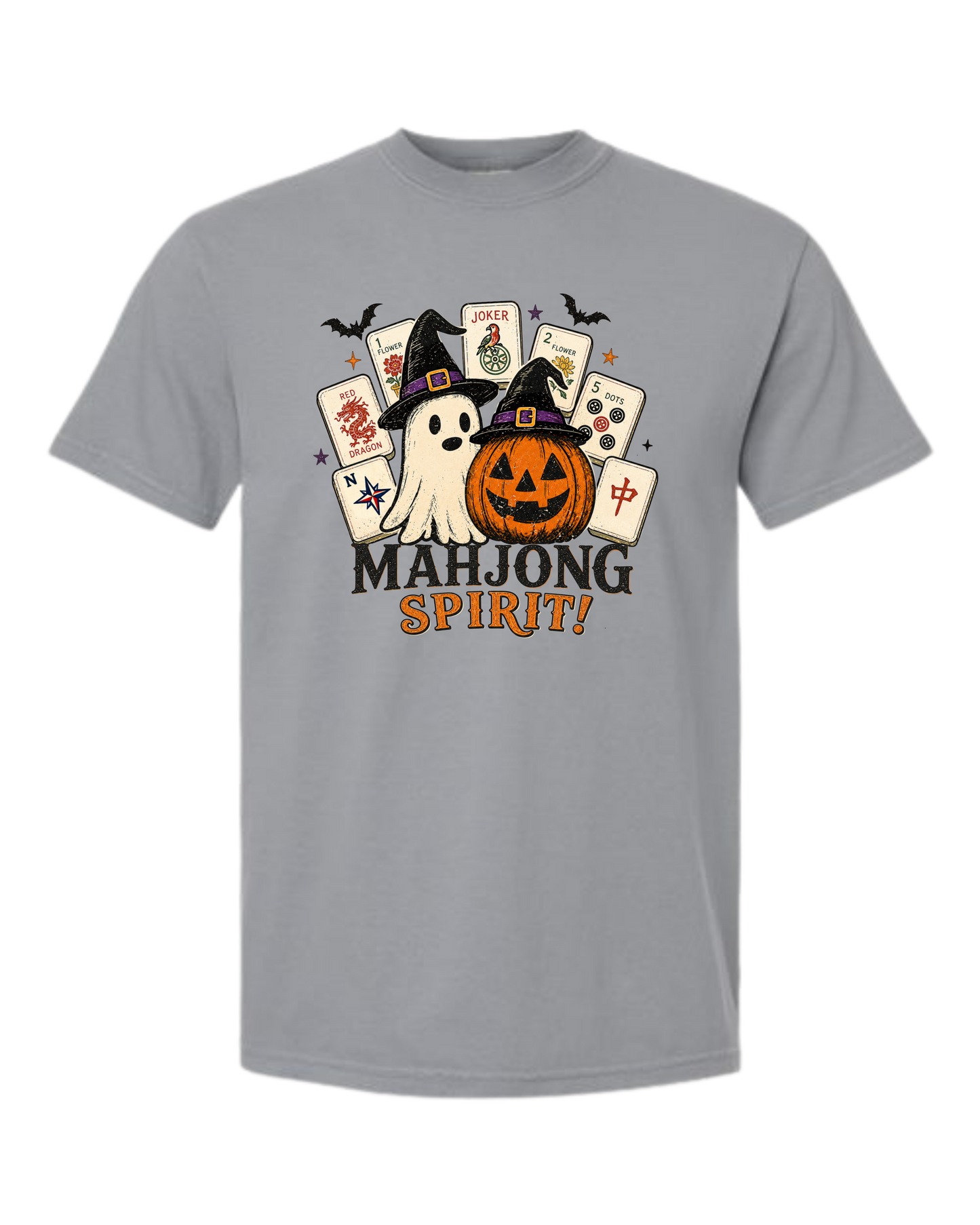 Mahjong Spirit - Comfort Colors - Heavyweight Unisex Tee - Neutral Colors