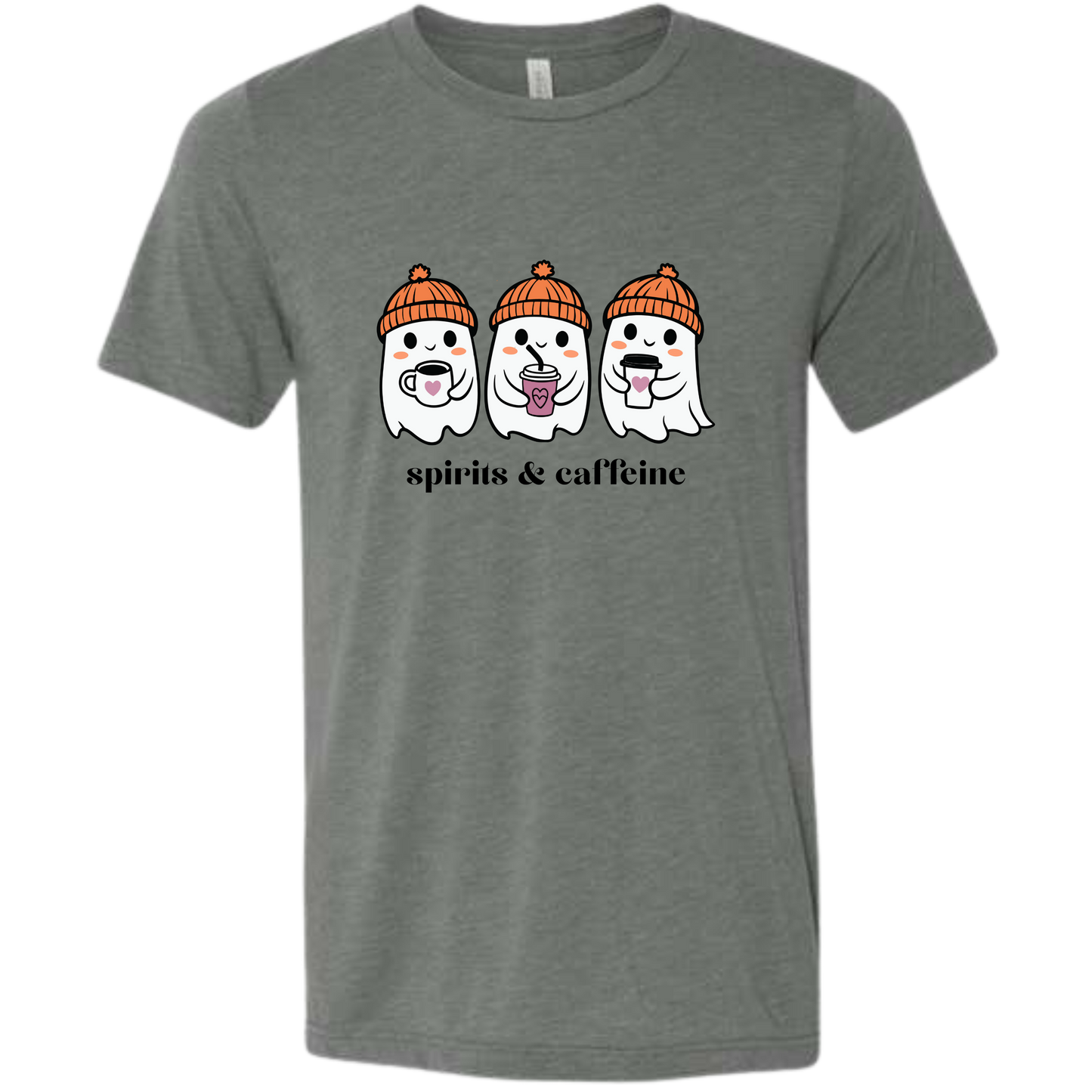 Spirits & Caffeine - Unisex Tee - Neutrals