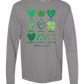 Galatians 5 - St Patrick's Day - Comfort Colors - Heavyweight Long Sleeve Tee - Neutral Colors